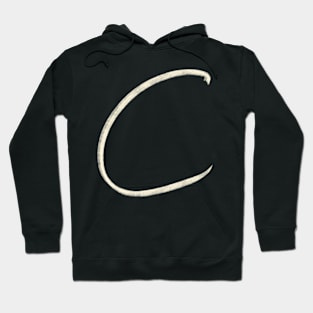 Hand Drawn Letter C Hoodie